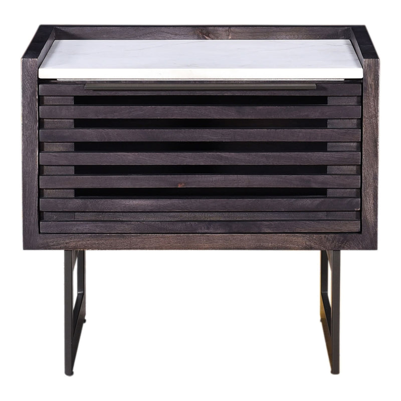 Levan Marble Bedside table - Craft Decor
