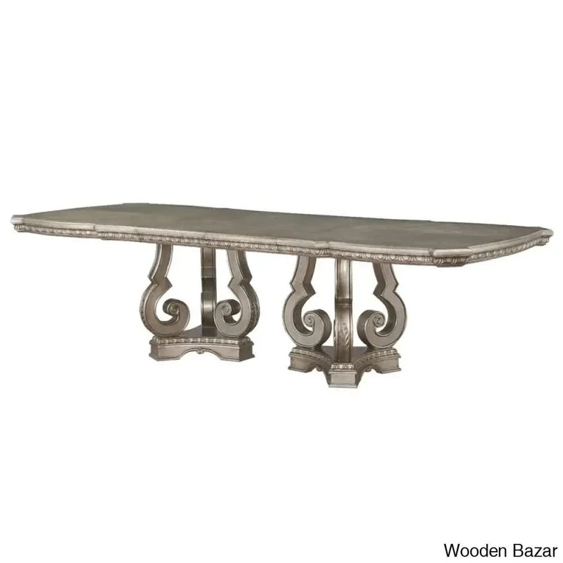 New Luxury Eight Seater Extendable Dining Set - Craft Decor