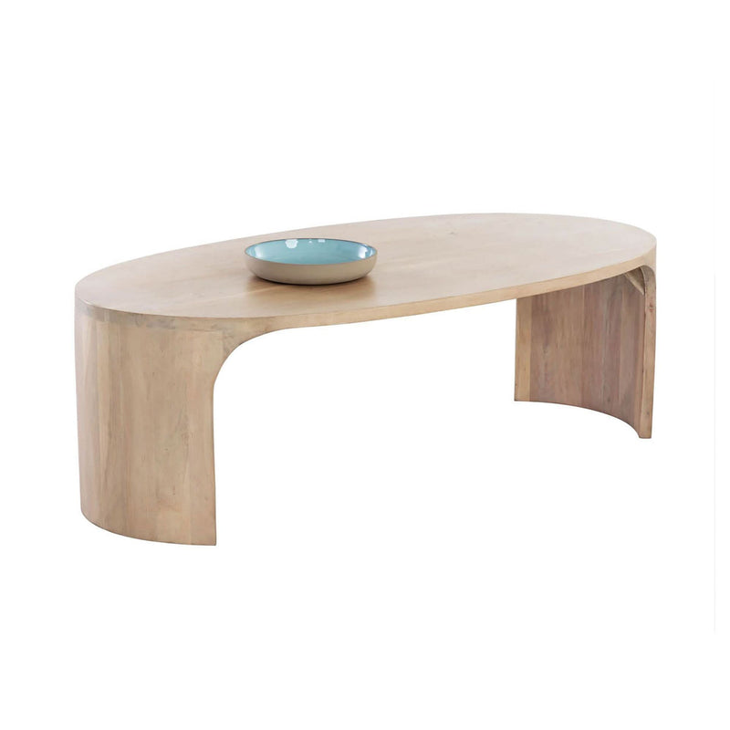 Kanzeggy Oval Coffee Table - Craft Decor