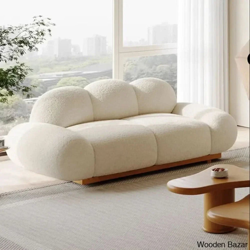 Ortfried 82.67'' Upholstered Sofa - Wooden Bazar