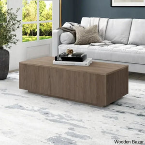 Oteliay Coffee And Center Table Antiqued Gray Oak