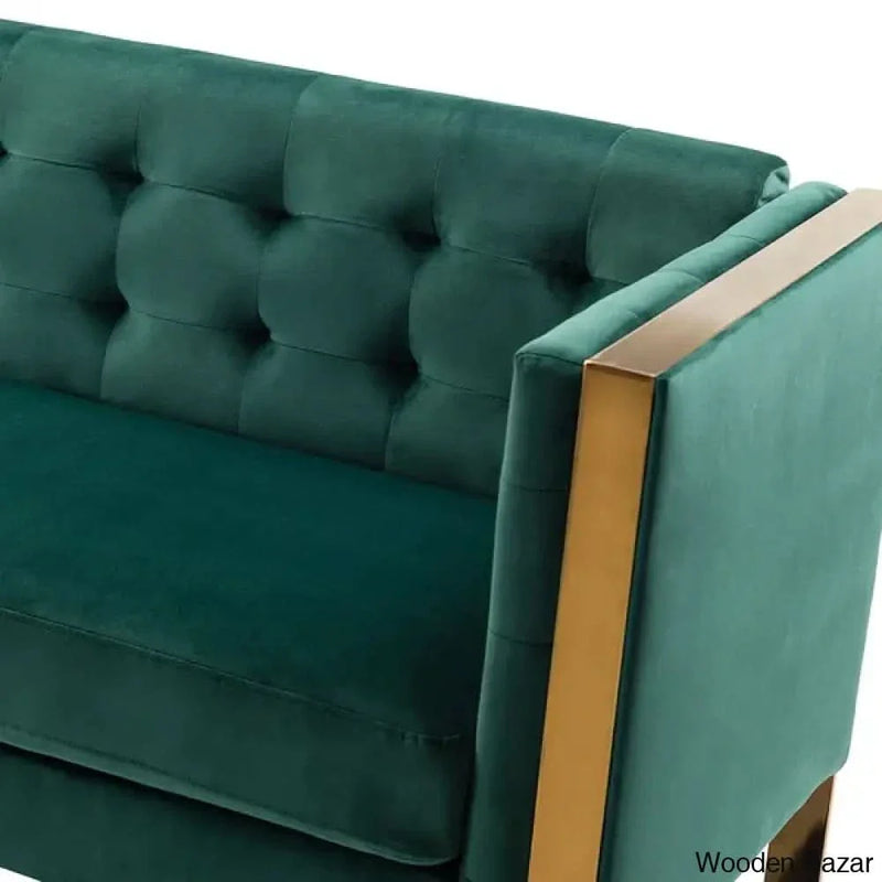 Ottavia 76.3'' Velvet Square Arm Sofa