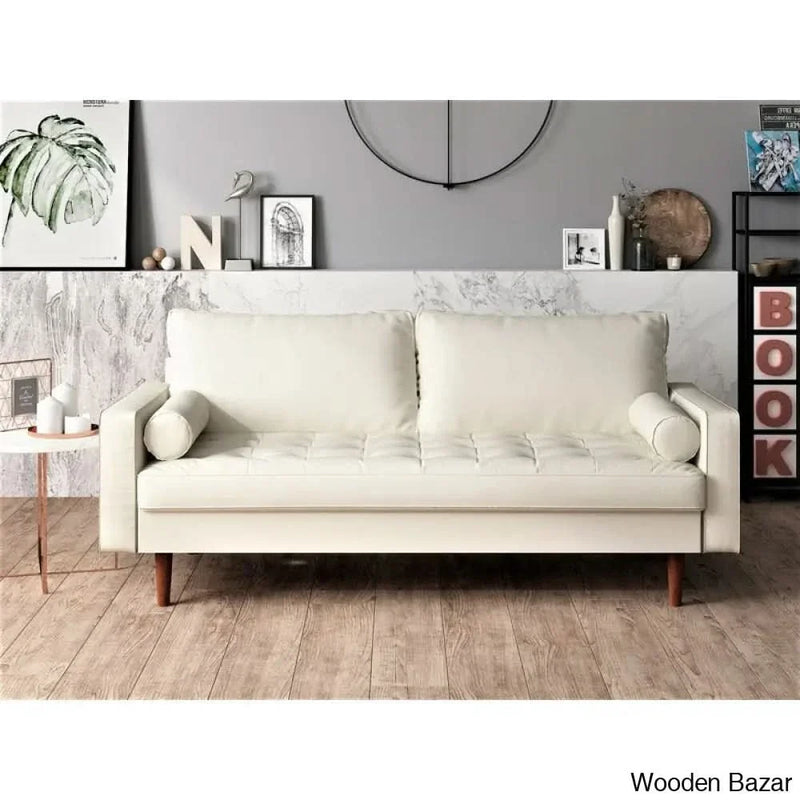 Payan Vegan Square Arm Sofa