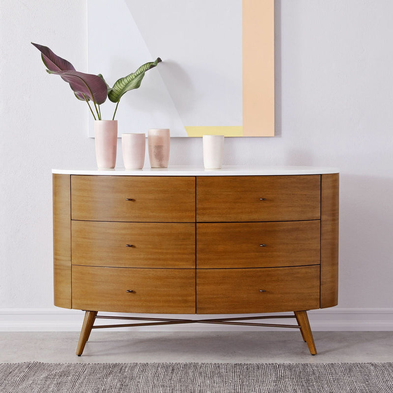 Perrytale 6-Drawer Dresser - Craft Decor