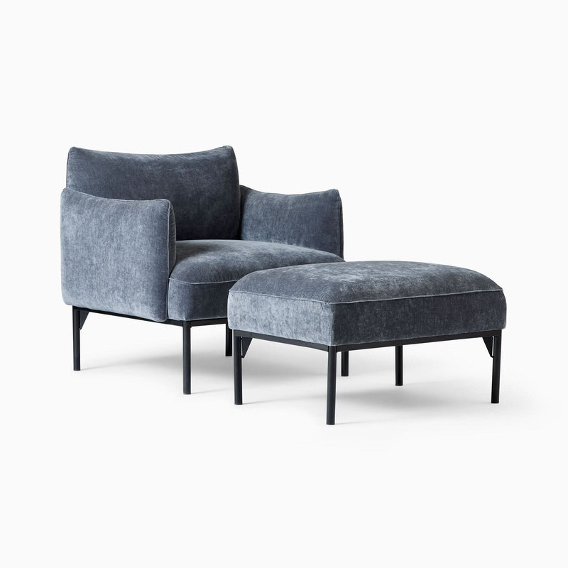 Aineex Chair & Ottoman Set - Craft Decor