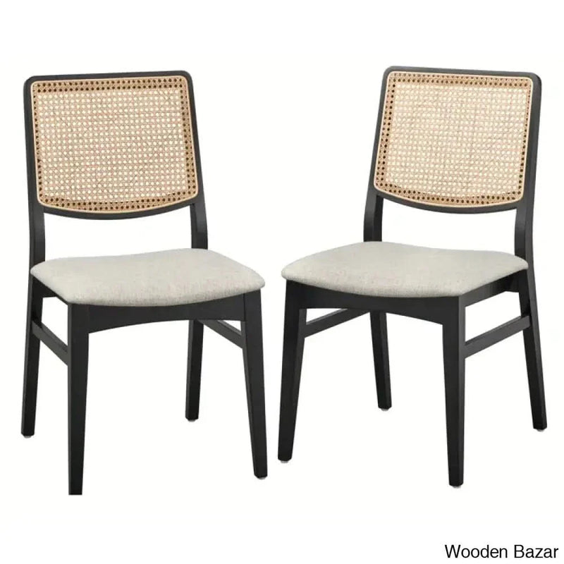 Perry Best 4 Seater Rattan Dining Table Set - Craft Decor