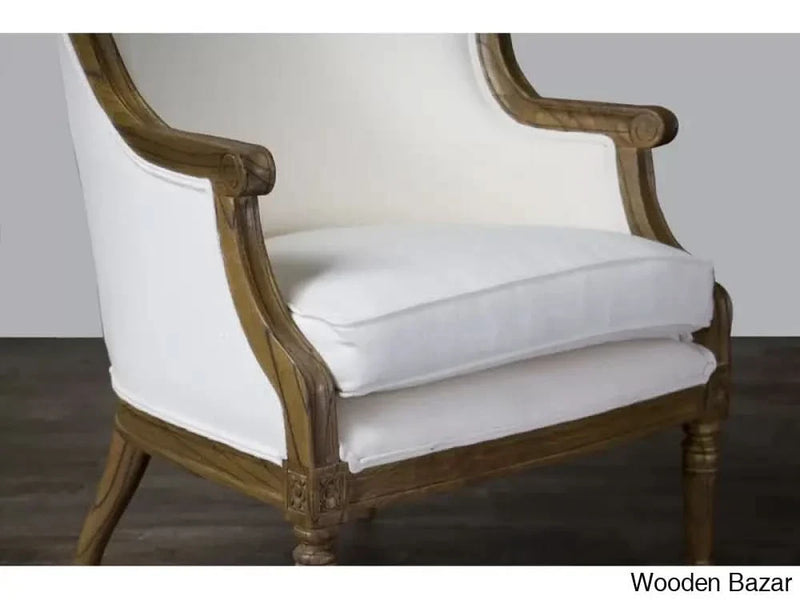Roselawn 27.75'' Wide Cotton Armchair