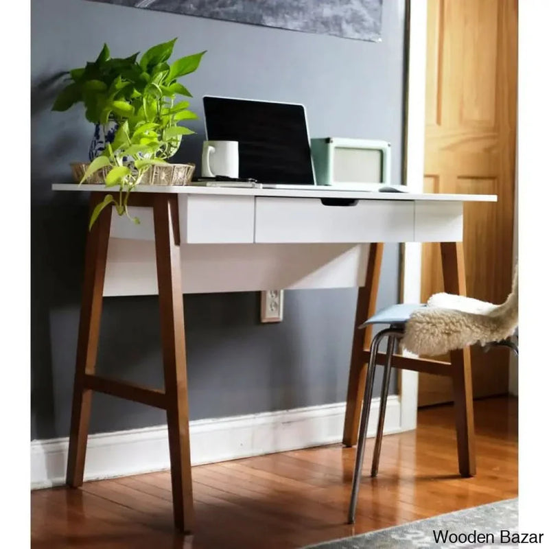 Royner Teak Wood Study Table