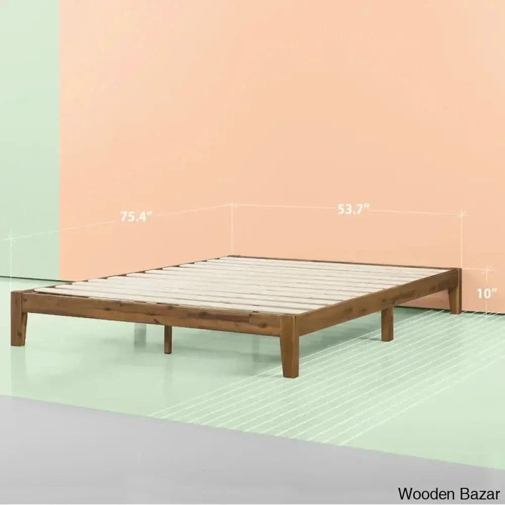 Sabir Low Profile Platform Bed