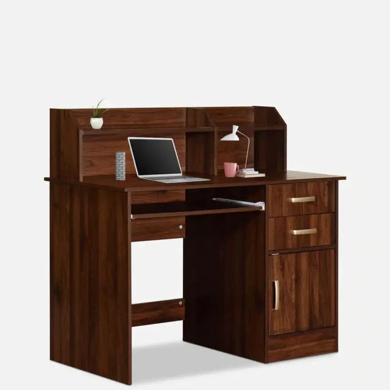 Shamon Computer Table In Columbia Walnut Finish