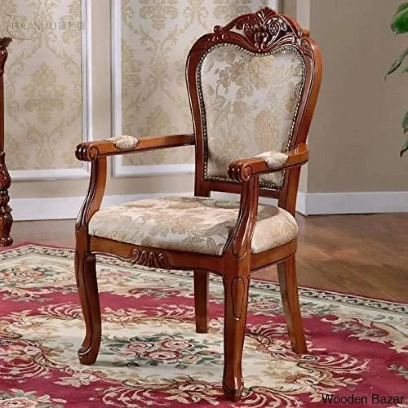 Sheesham Wood Back Comfort Seating Chair Craft Decor