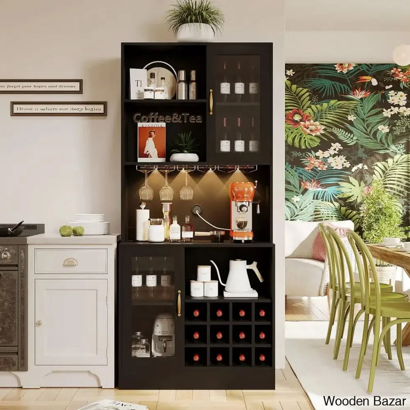 Shiloah 31.5'' Bar Cabinet exclusive design