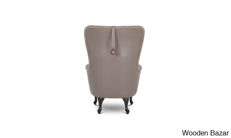 SIGRID WOODEN WING ARMCHAIR - Craft Decor