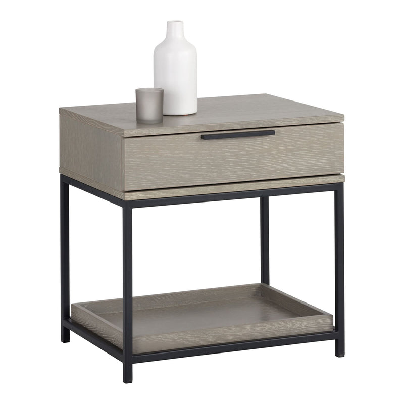 Kevalose Leg 1-Drawer Bedside Table - Craft Decor