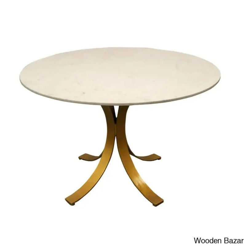 Special 4 Seater Dining Table Set With Marble Top