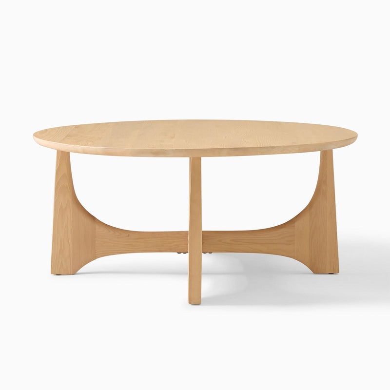 Kiraand Solid Wood Coffee Table - Craft Decor