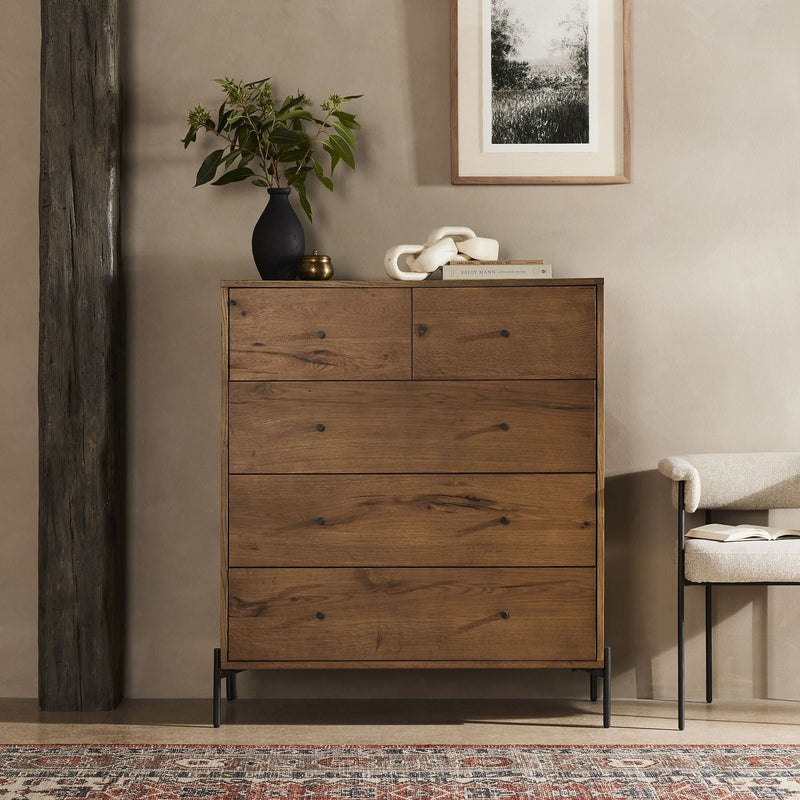 Earty 5-Drawer Dresser - Craft Decor