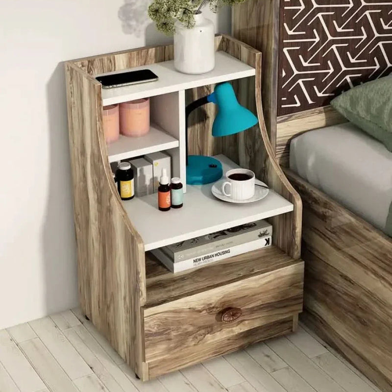 Victoria Bedside Table in Matte Finish