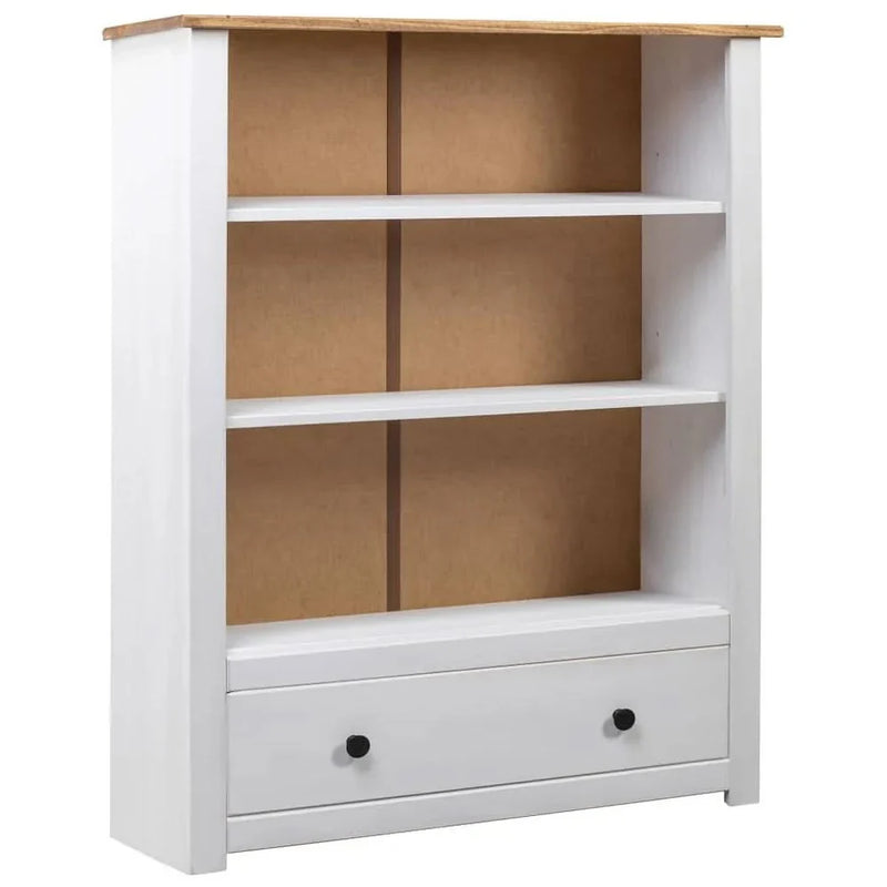 Bookshelf Bookcase Decor Shelving Unit Solid Wood Pine Panama Range