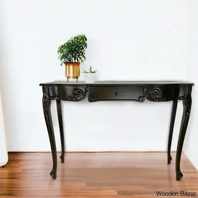 Vine 46'' Solid Wood Console Table