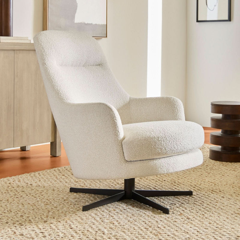 Cevin High-Back Swivel Chair - Craft Decor