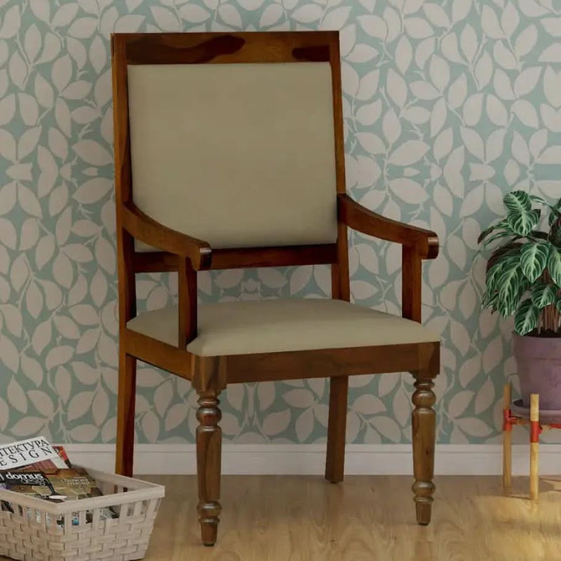 Warren Armchair In Provincial Teak Finish
