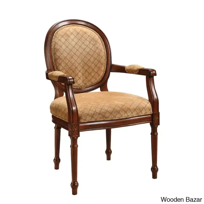 Wide Teak Wood Ultimate arm dining chair - Craft Decor