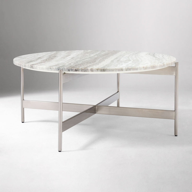 Oiley Marble Coffee Table - Craft Decor