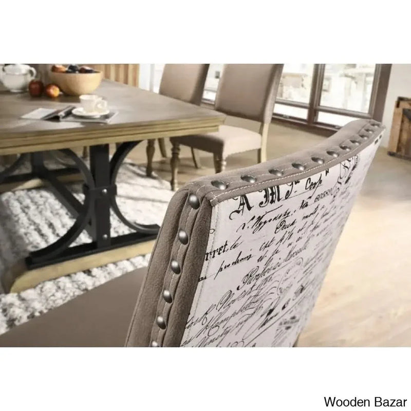 Wooden 6 seater Dining Table Set Affordable Price Design