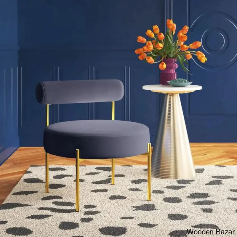 Craft Decor 23.5'' Wide Velvet Side Chair