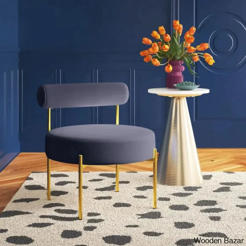 Craft Decor 23.5'' Wide Velvet Side Chair