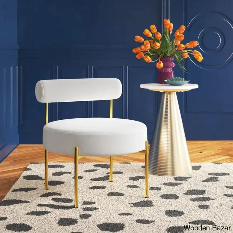 Craft Decor 23.5'' Wide Velvet Side Chair
