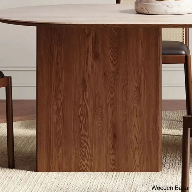 Craft Decor 5 Piece Double Pedestal Dining Set
