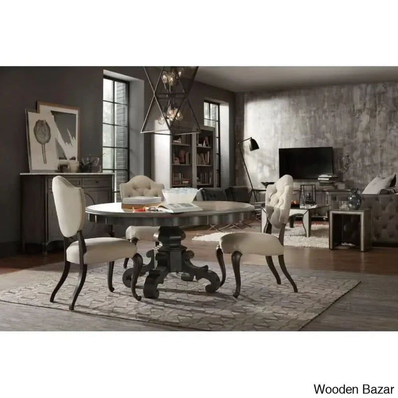 Craft Decor 72'' Pedestal Dining Table