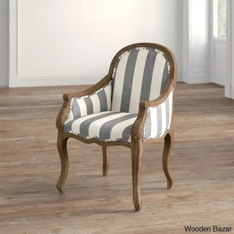 Craft Decor Fleur 25.2'' Wide Linen Armchair