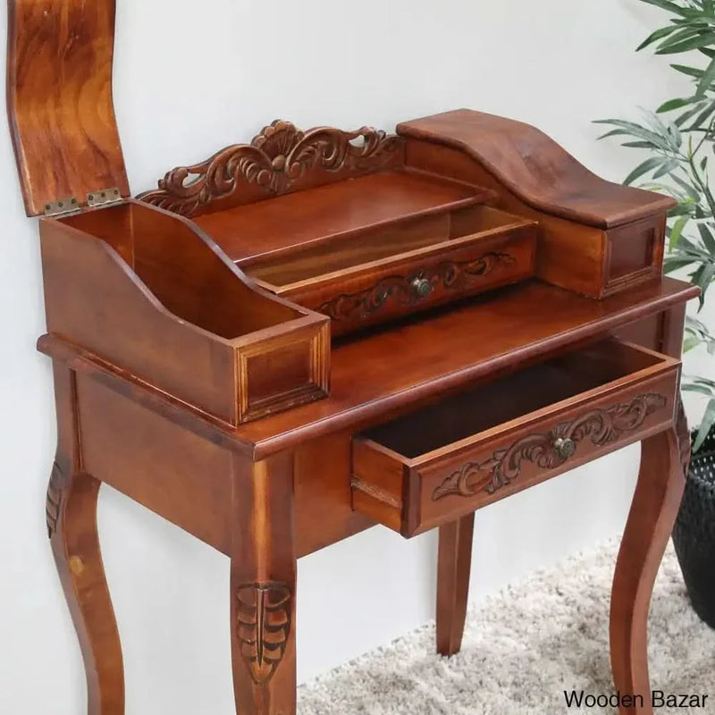 Craft Decor Shangri-La 2 Drawer End Table