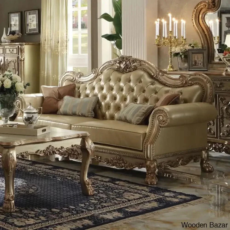 Made With best leather fabric Work Ultimate design cushion work