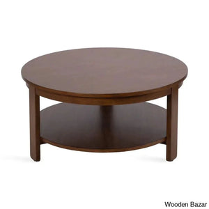 Yeezi Modern Coffee And Center Table - Craft Decor Walnut Brown