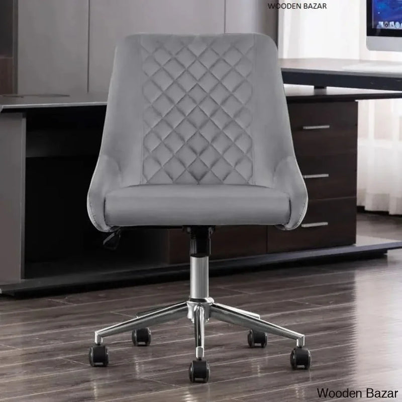 Zurich Velvet Task Chair Craft Decor
