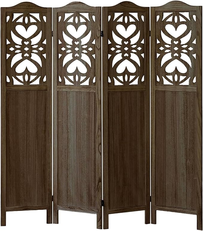 Wooden Room Partition for Living Rooms/Wood Screen Separator & Room Divider for Living Room
