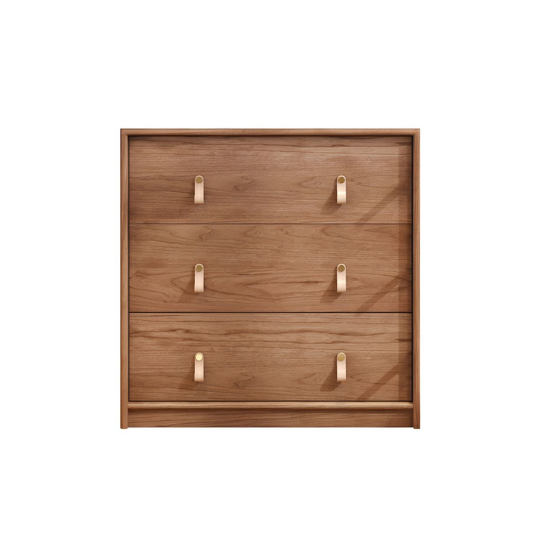Waykin Mid-Century Modern Wood Dresser with 3- Drawers