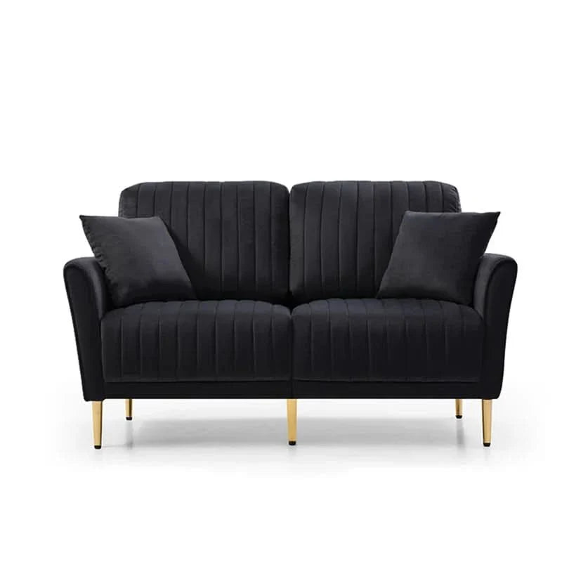Eveon 3 - Piece Velvet Living Room Luxury Sofa Set