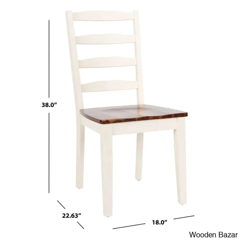 4 - Person Solid Wood Dining Set