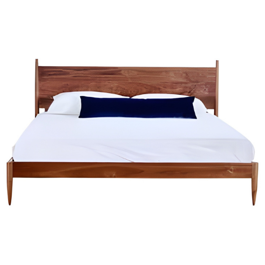 Keraix Wooden Bed In Honey Finish - craft decor