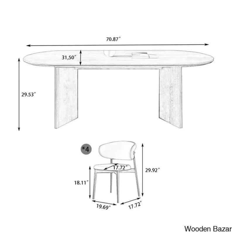 5 - Piece Double Pedestal Dining Set Exclusive Design