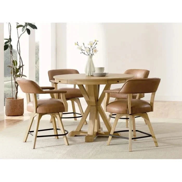 4 Seater Trestle Dining Set - Craft Decor