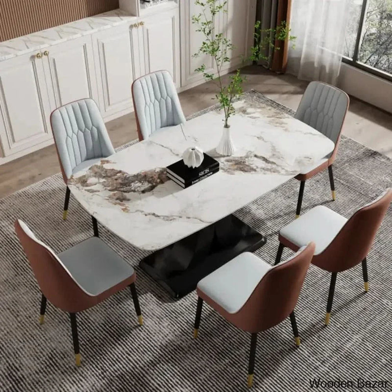 7 - Piece Pedestal Dining Set