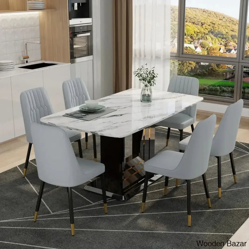 7 - Piece Pedestal Dining Set