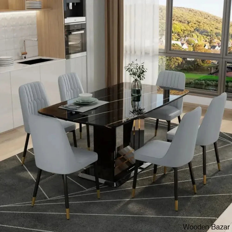 7 - Piece Pedestal Dining Set