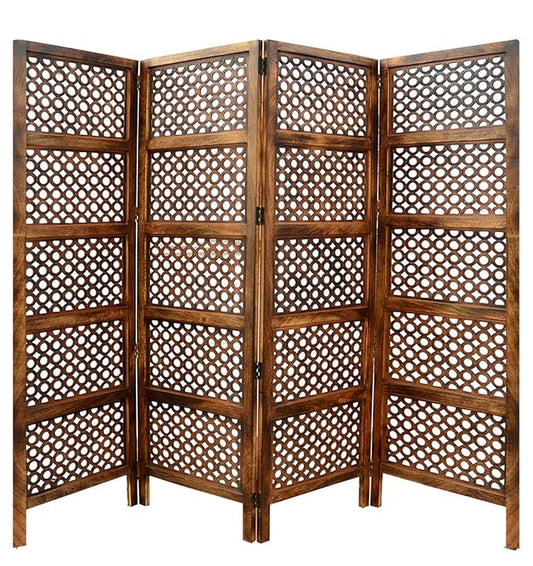 Wooden Room Partition for Living Room | Wooden Screen Separator | Wooden Room Wall Divider